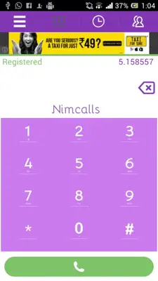 NCalls android App screenshot 1